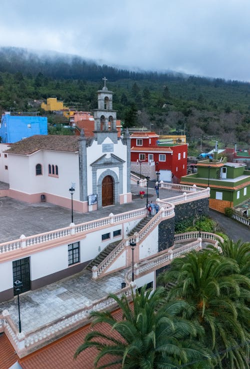 Church in Town on Tenerife in Spain