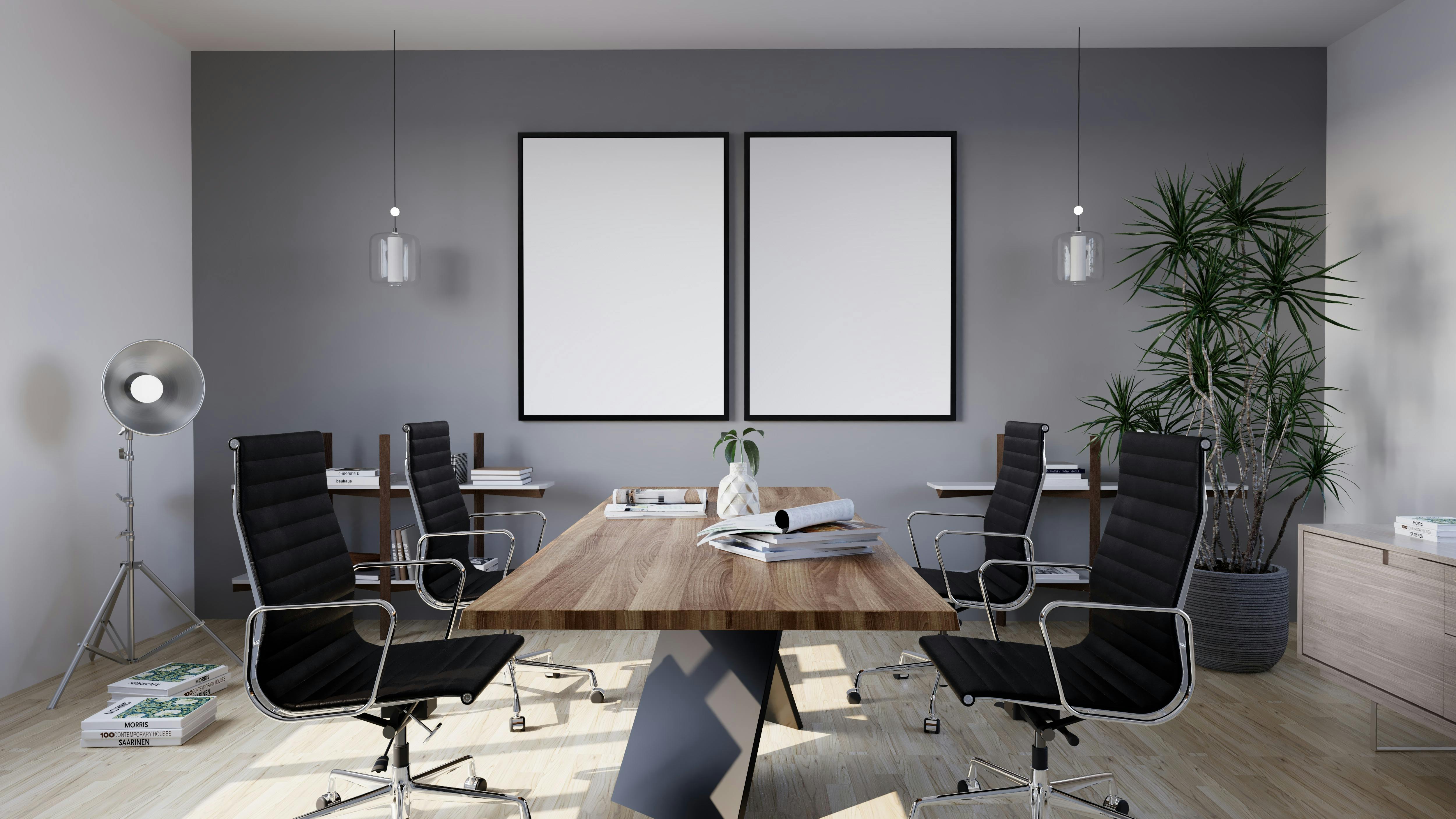 Interior Design of Meeting Room in Office · Free Stock Photo