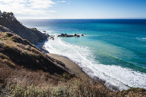 Бесплатное стоковое фото с море, морской берег, пейзаж