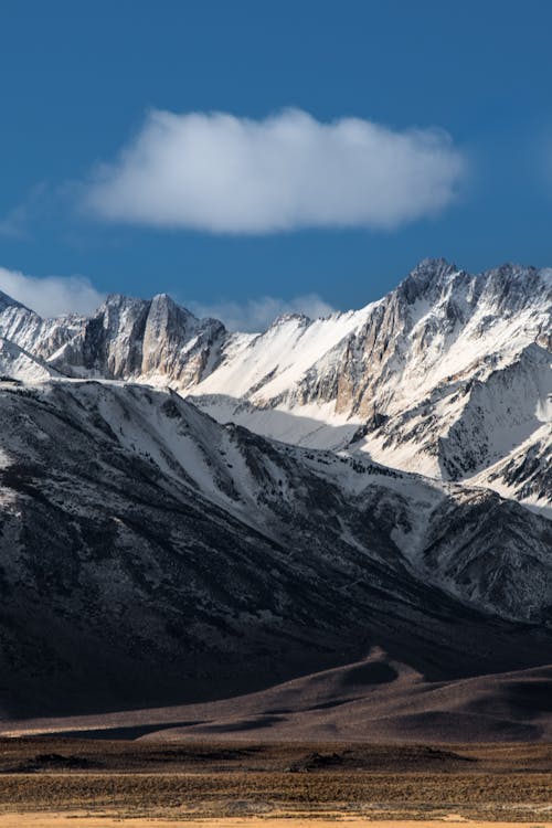 Základová fotografie zdarma na téma hory, kopce, modrá obloha