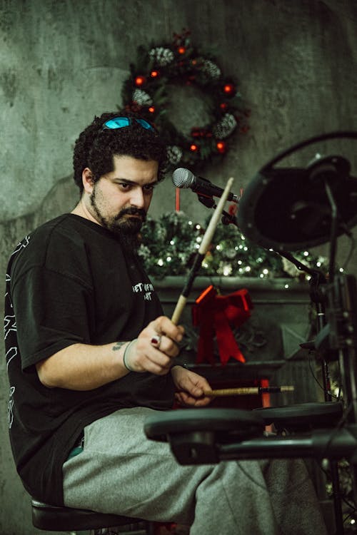 Foto stok gratis alat musik, bermain, dekorasi Natal