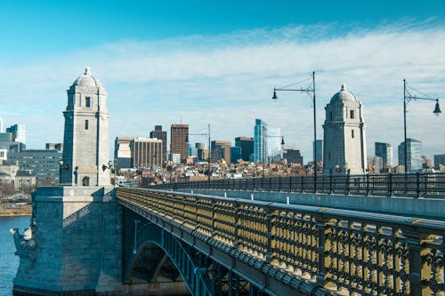 longfellow bridge, 강, 건물의 무료 스톡 사진