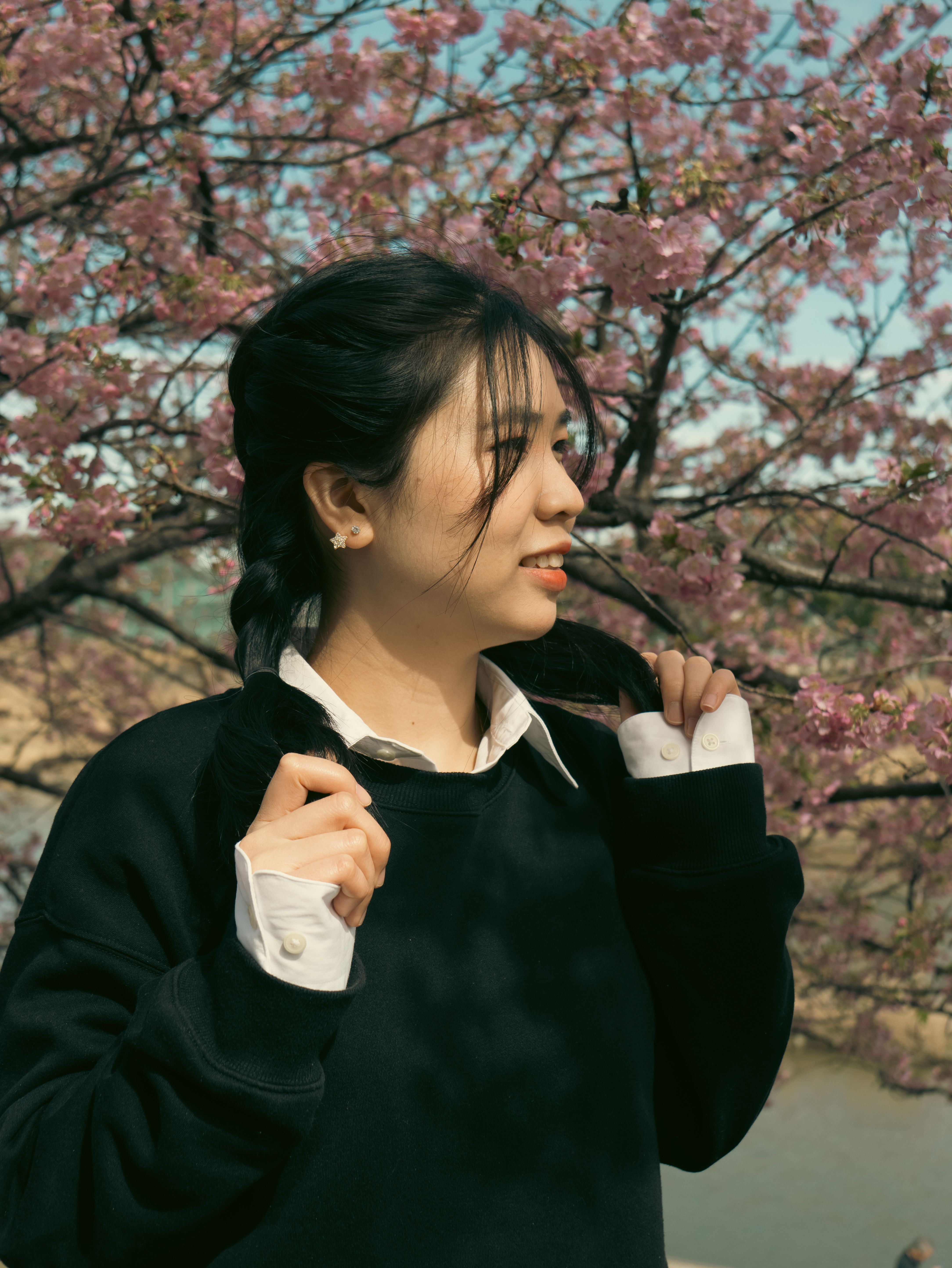 Portrait d’une femme japonaise