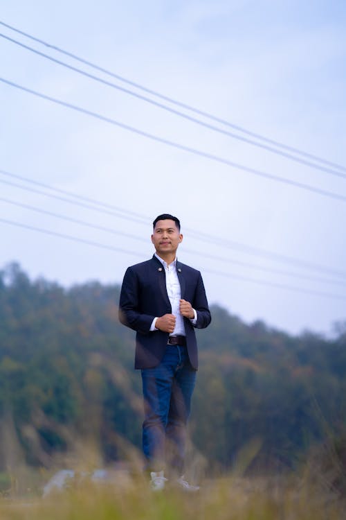 Ingyenes stockfotó áll, ázsiai férfi, divatfotózás témában