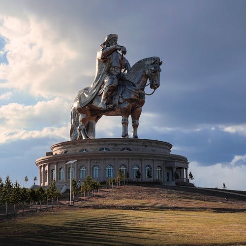 Kostnadsfri bild av chinggis khan, enorm, häst
