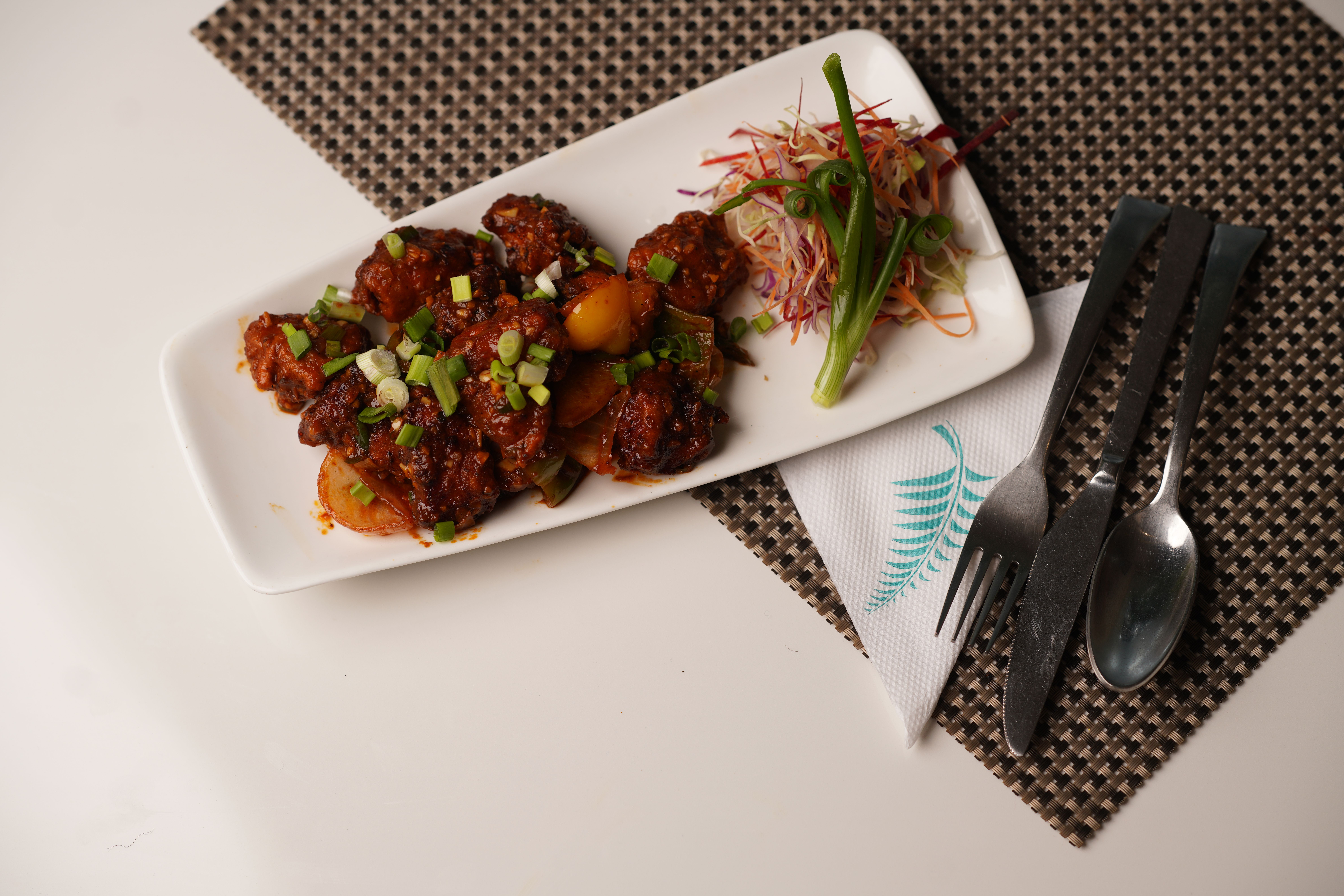 Sticky Ginger Sweet & Sour with Charred Lemon