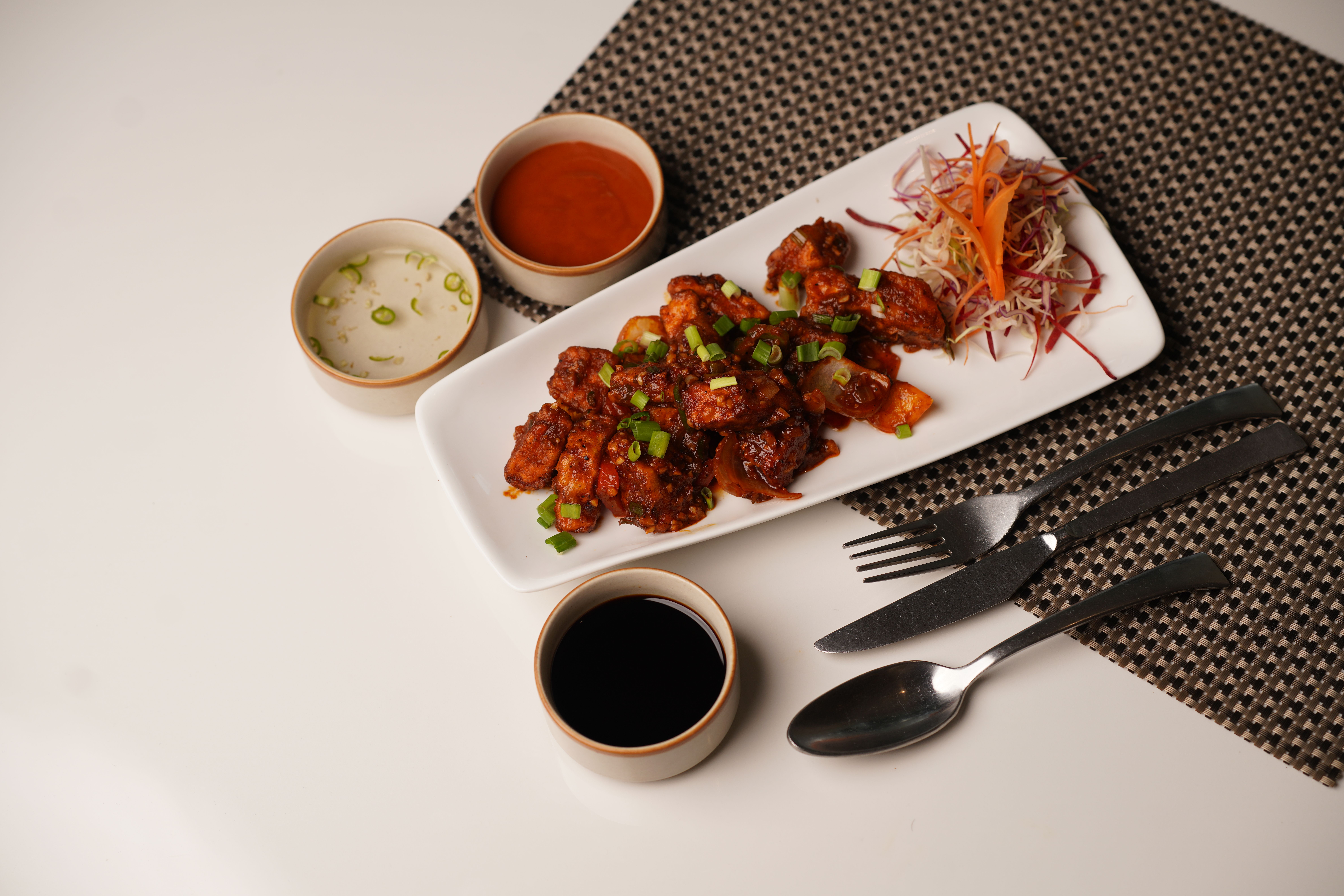 Maple-Mustard Kung Pao