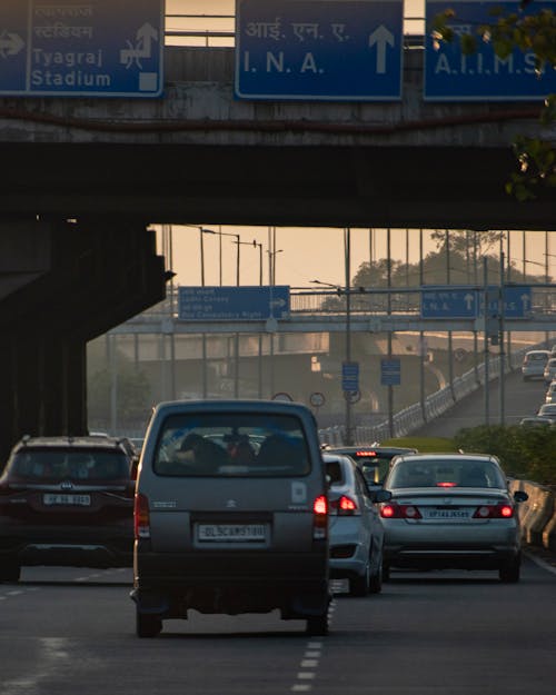 交通, 印度, 垂直拍攝 的 免費圖庫相片