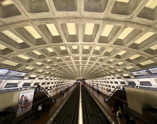 Kostenloses Stock Foto zu d.c, u-bahnstation, vereinigte staaten