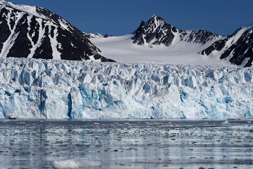 Darmowe zdjęcie z galerii z góra lodowa, morze, natura