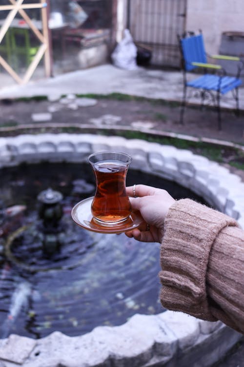 Fotobanka s bezplatnými fotkami na tému čaj, držanie, fontána