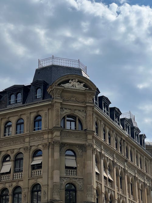 Ornamented, Vintage Building Corner