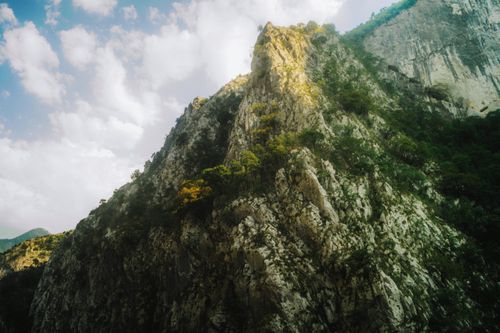 Free Explore the rugged, scenic mountains of Kukës County, Albania, under a bright sky. Stock Photo
