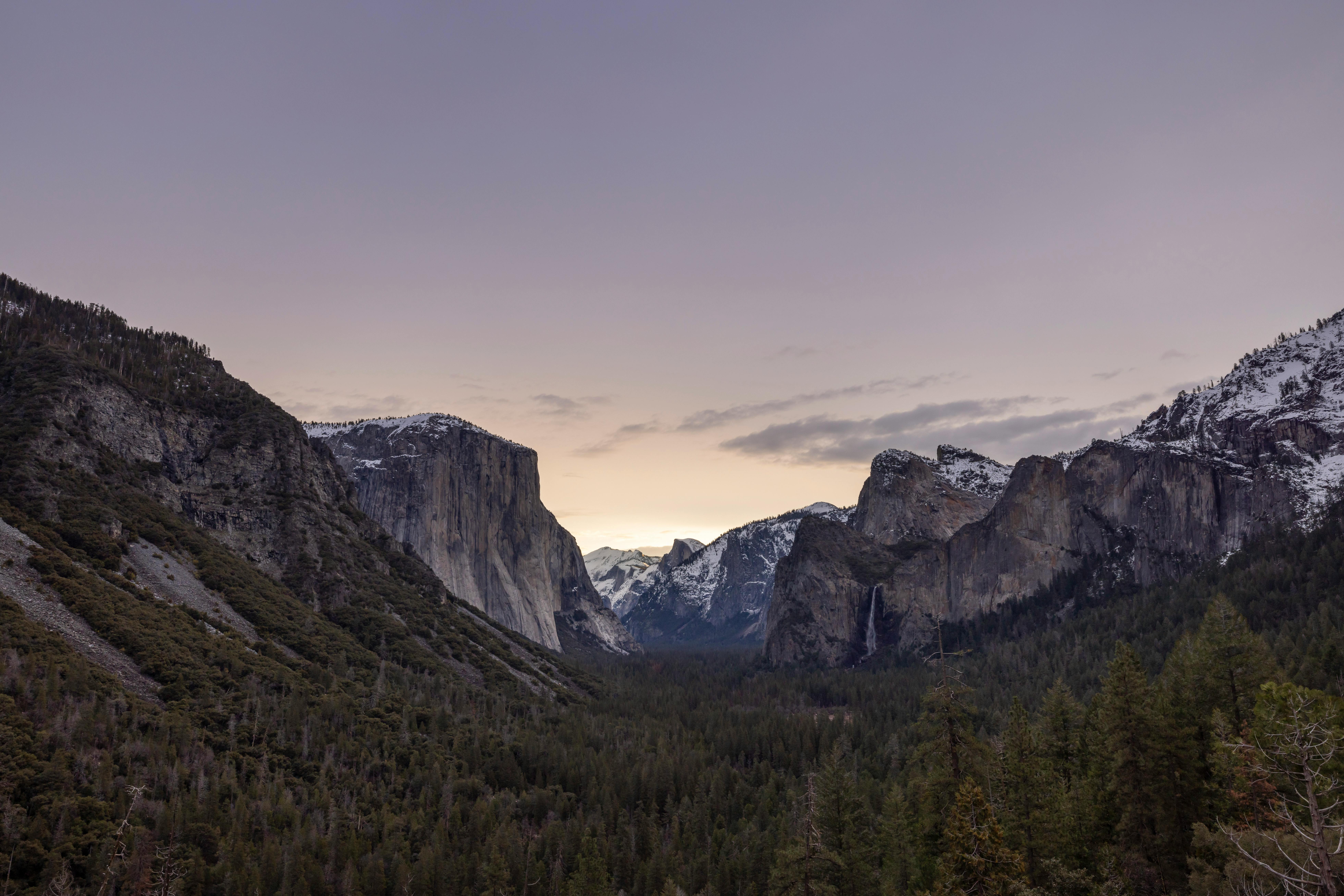 Landmarks in Yosemite National Park