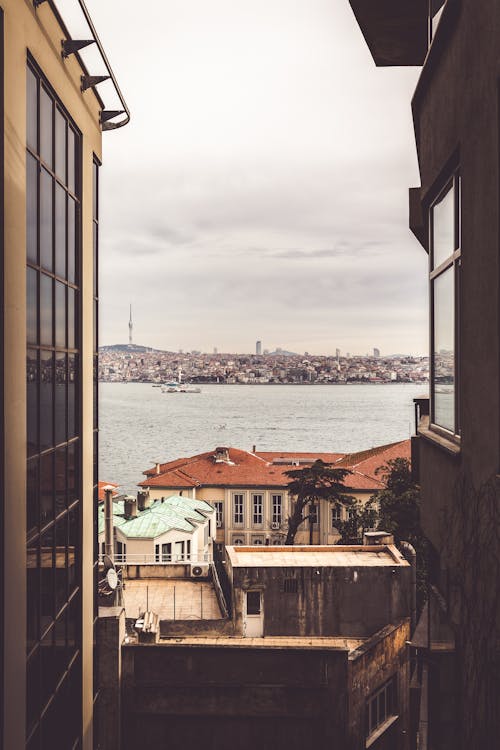 View of Port in Istanbul 
