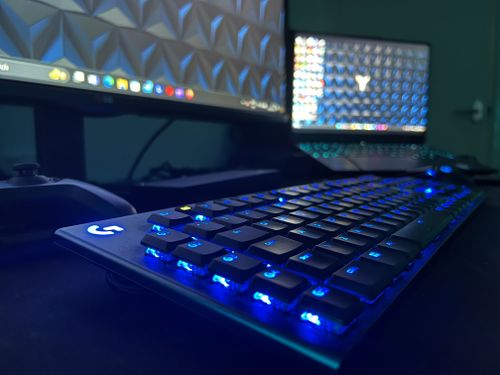 Free Logitech G Computer Keyboard  Stock Photo