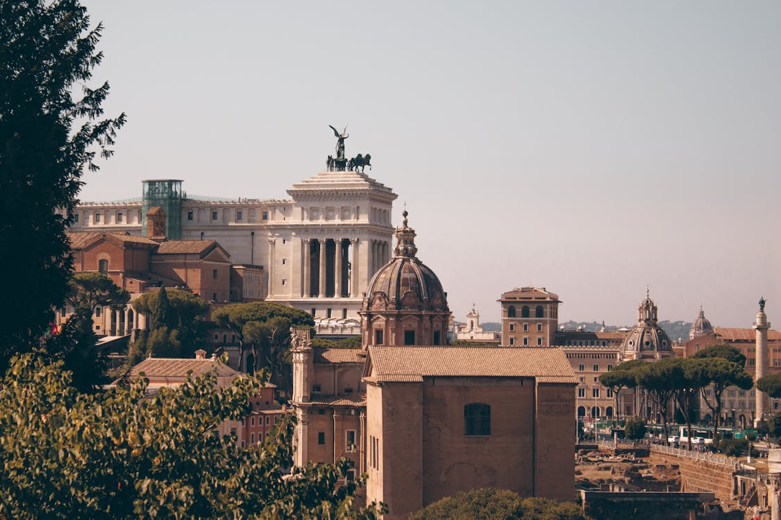 Foto stok gratis bangunan, cityscape, forum romanum