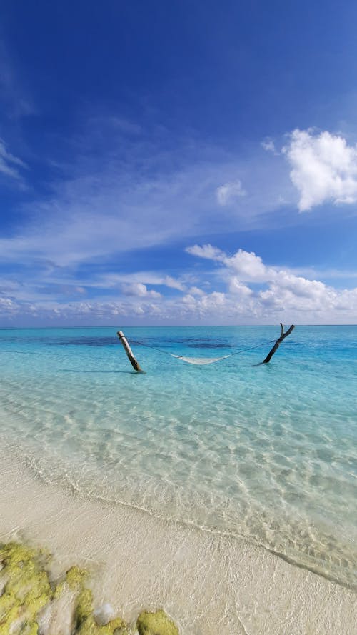 Gratis stockfoto met blauw water, blauwe lucht, blikveld