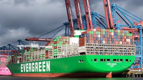 Kostnadsfri bild av containerfartyg, hamn, industri