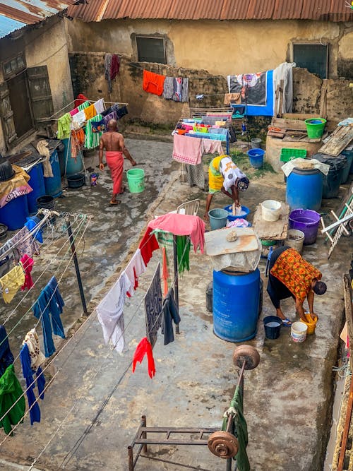 Kostnadsfri bild av afrikanska folket, fyrkant, hushållsarbete