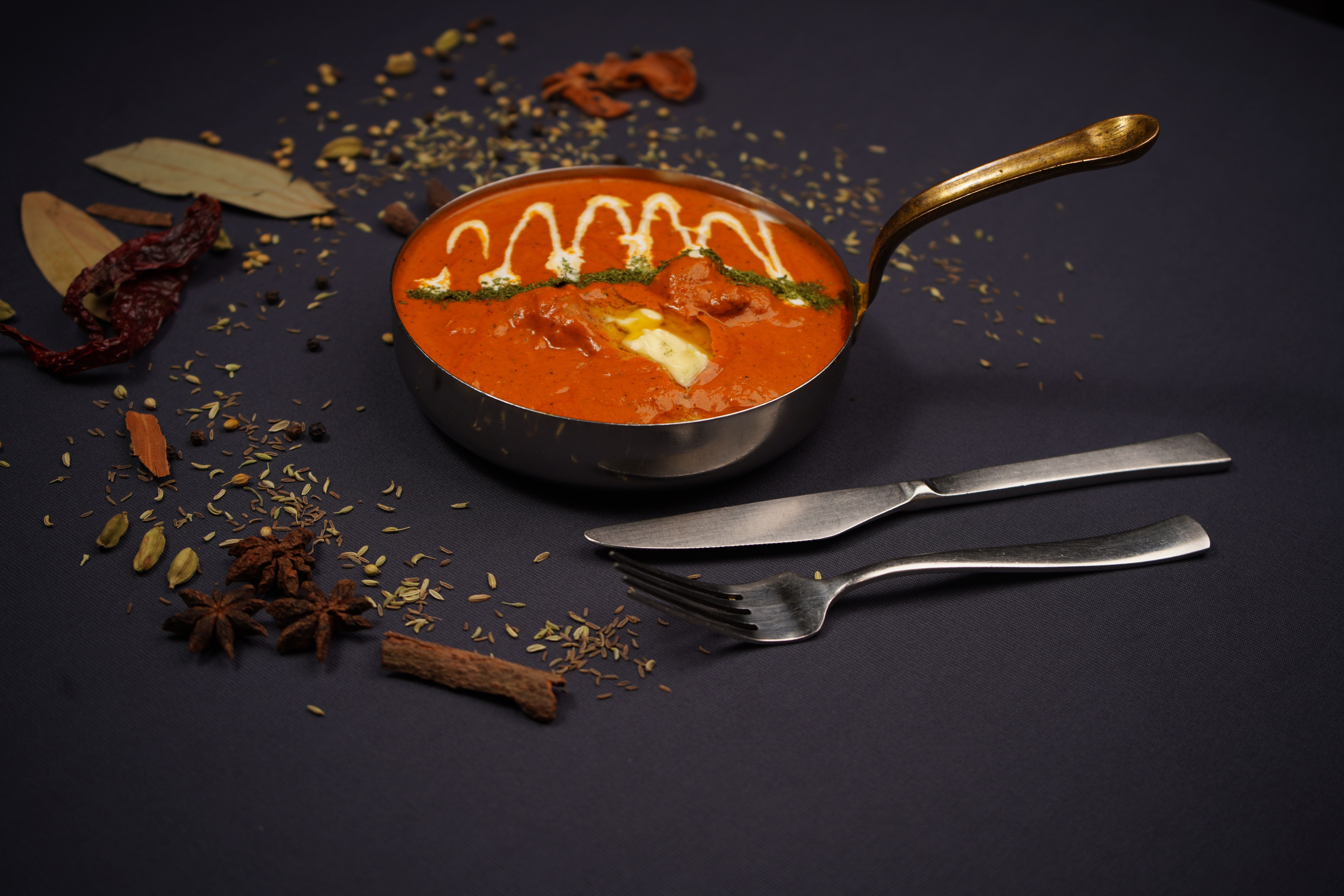 Coconut Curry in Charred Tomatoes