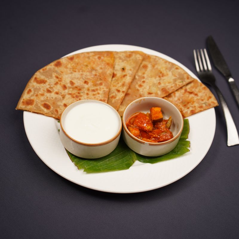 Sourdough Indian Paneer and Kasuri Methi Flatbread