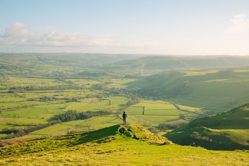 Admiring the Peak District