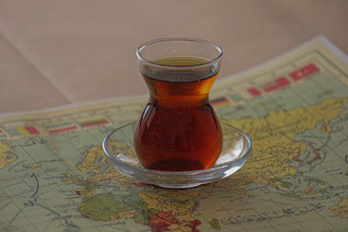 ahşap, bardak, Çay içeren Ücretsiz stok fotoğraf
