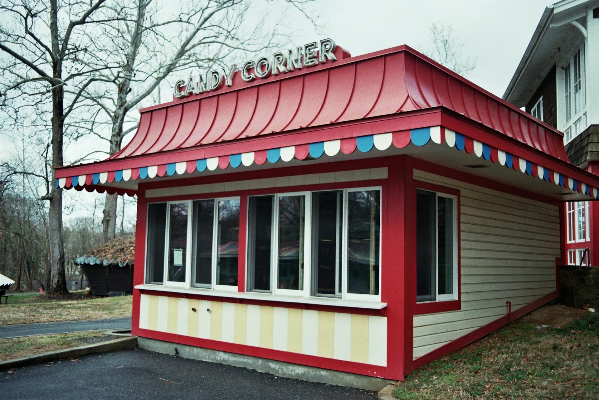 Store Building in Town