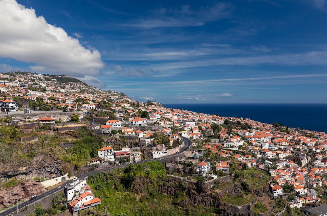 Funchal from cable car