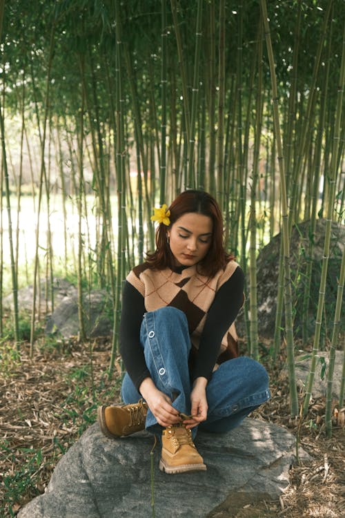 Gratis stockfoto met bamboe, bindend, bomen