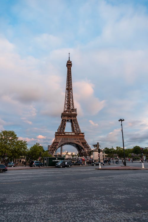 Kostenloses Stock Foto zu bäume, eiffelturm, frankreich