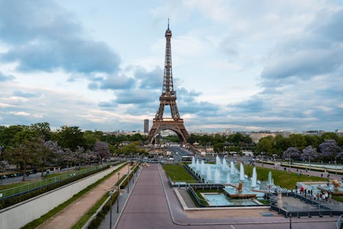 Ingyenes stockfotó drónfelvétel, Eiffel-torony, épület témában