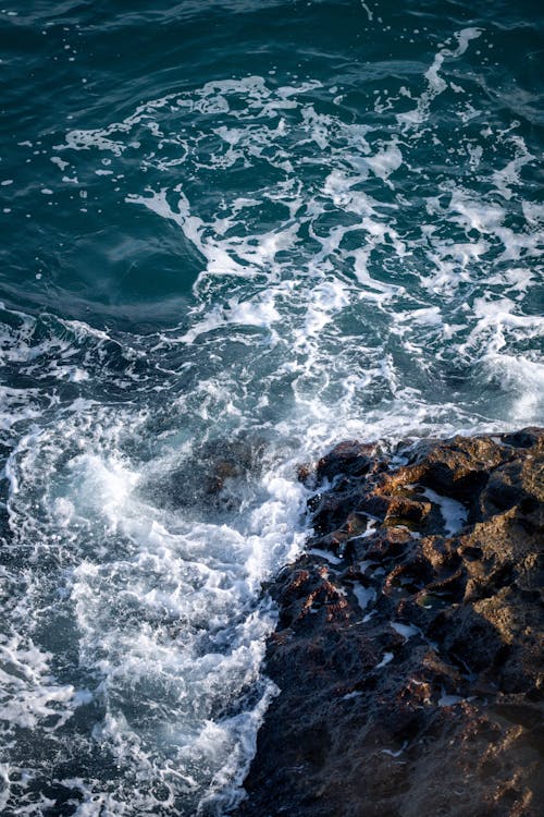 Foto d'estoc gratuïta de Costa, erosionat, mar