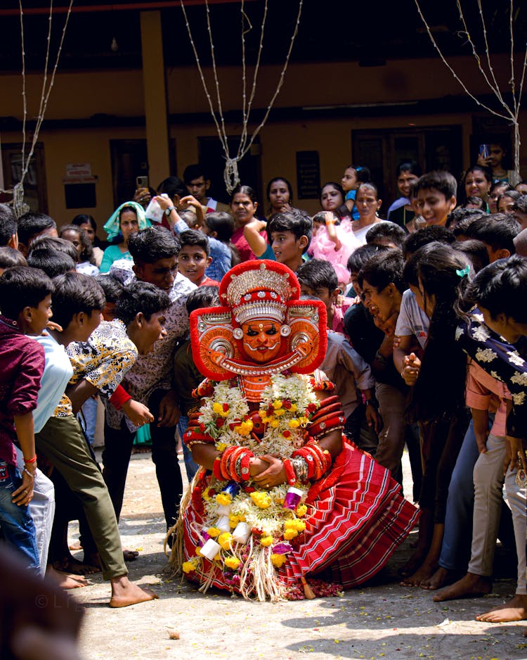 People On Traditional Festival