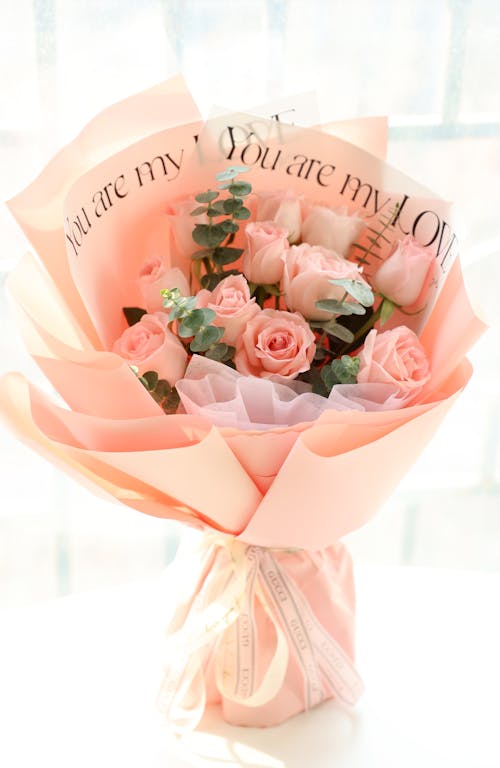 Pink Roses Bouquet 