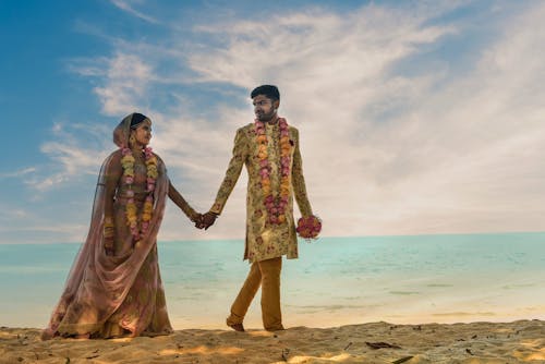 Photos gratuites de aimer, couple indien, ensemble