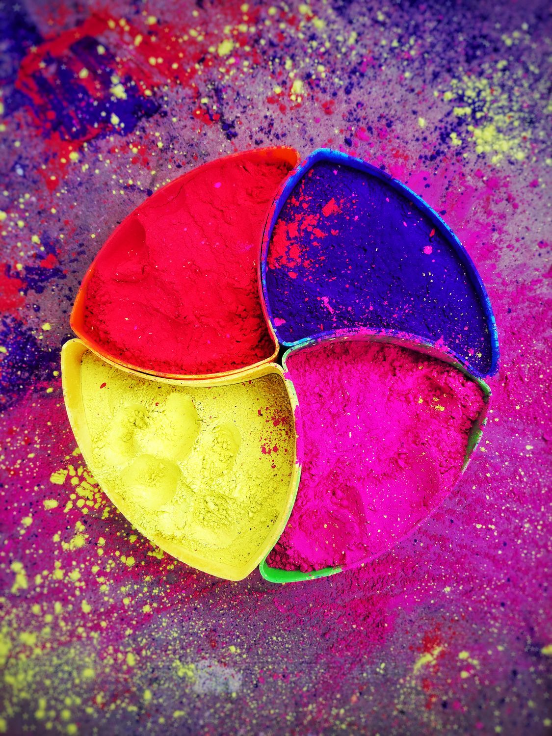 Multicolored Powder Photo · Free Stock Photo