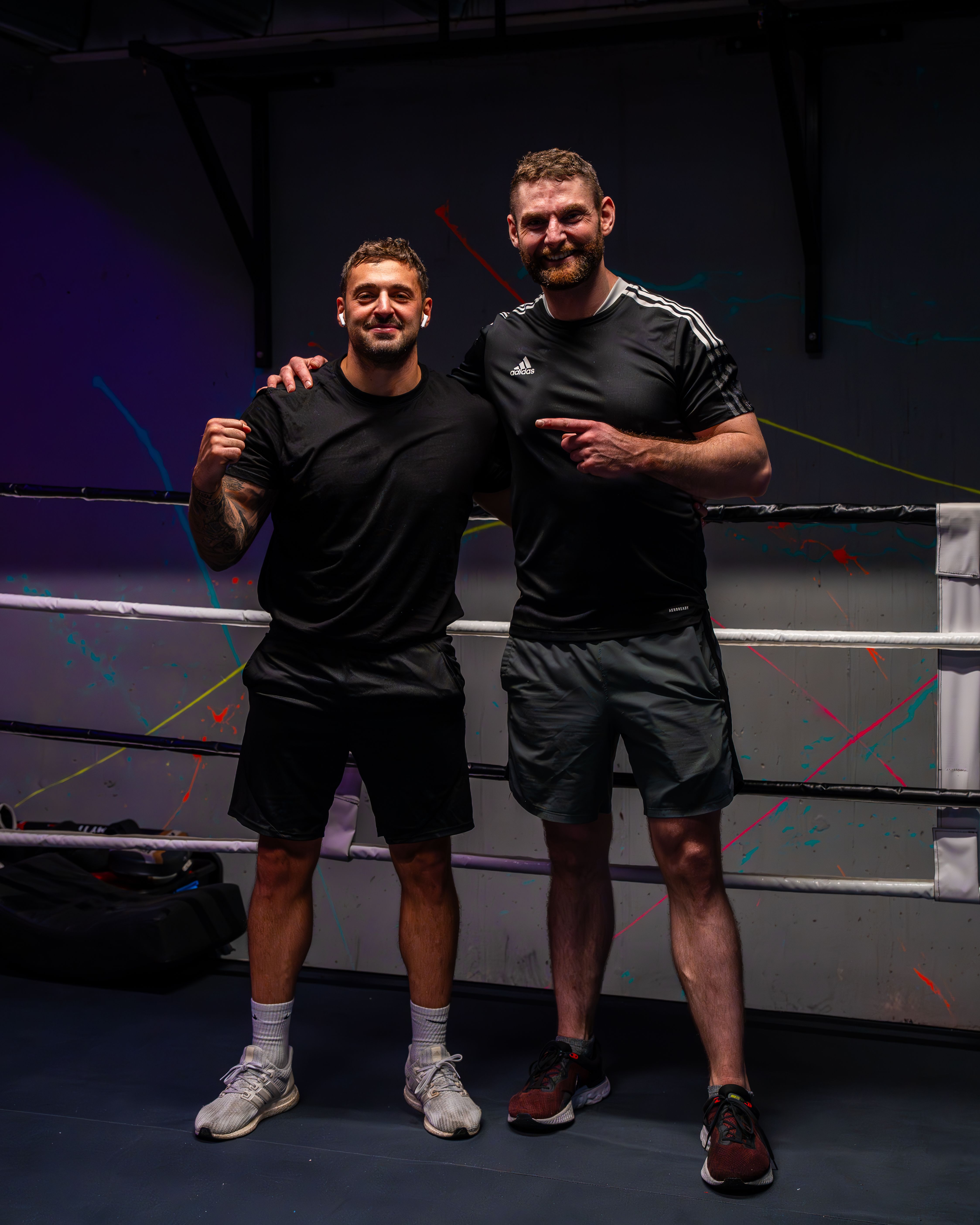 Smiling Boxers Standing in Ring · Free Stock Photo