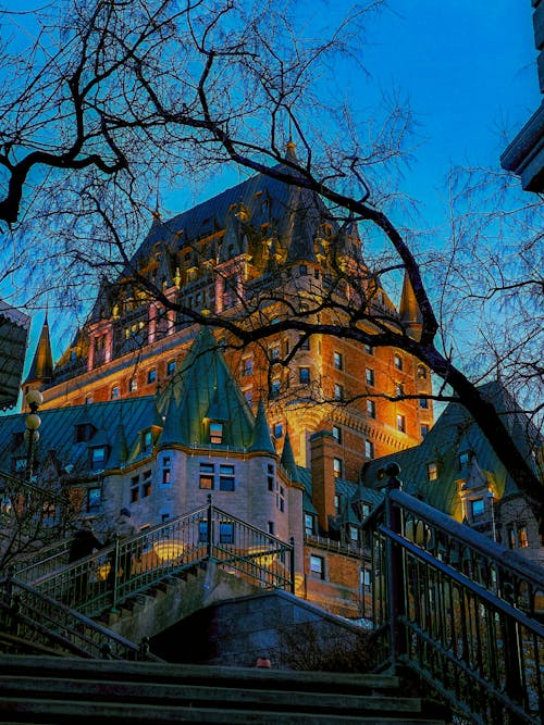 chateau frontenac, 加拿大, 地標 的 免费素材图片