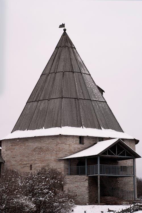 ルーフ, 伝統的, 冬の無料の写真素材