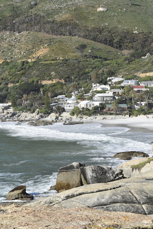 Δωρεάν στοκ φωτογραφιών με Cape town, ακτής του ωκεανού, κατακόρυφη λήψη