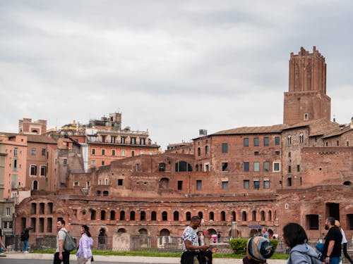 Ruins of Trajans Market in Rome