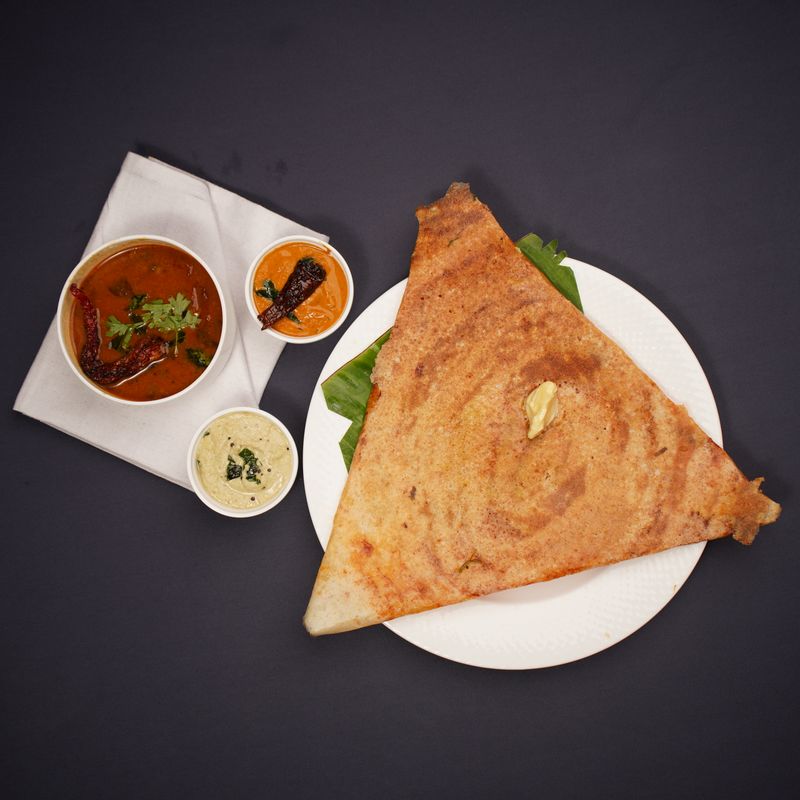 Masala Dosa with Potato Filling