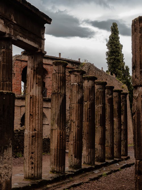 açık hava, antik roma mimarisi, arkeoloji içeren Ücretsiz stok fotoğraf