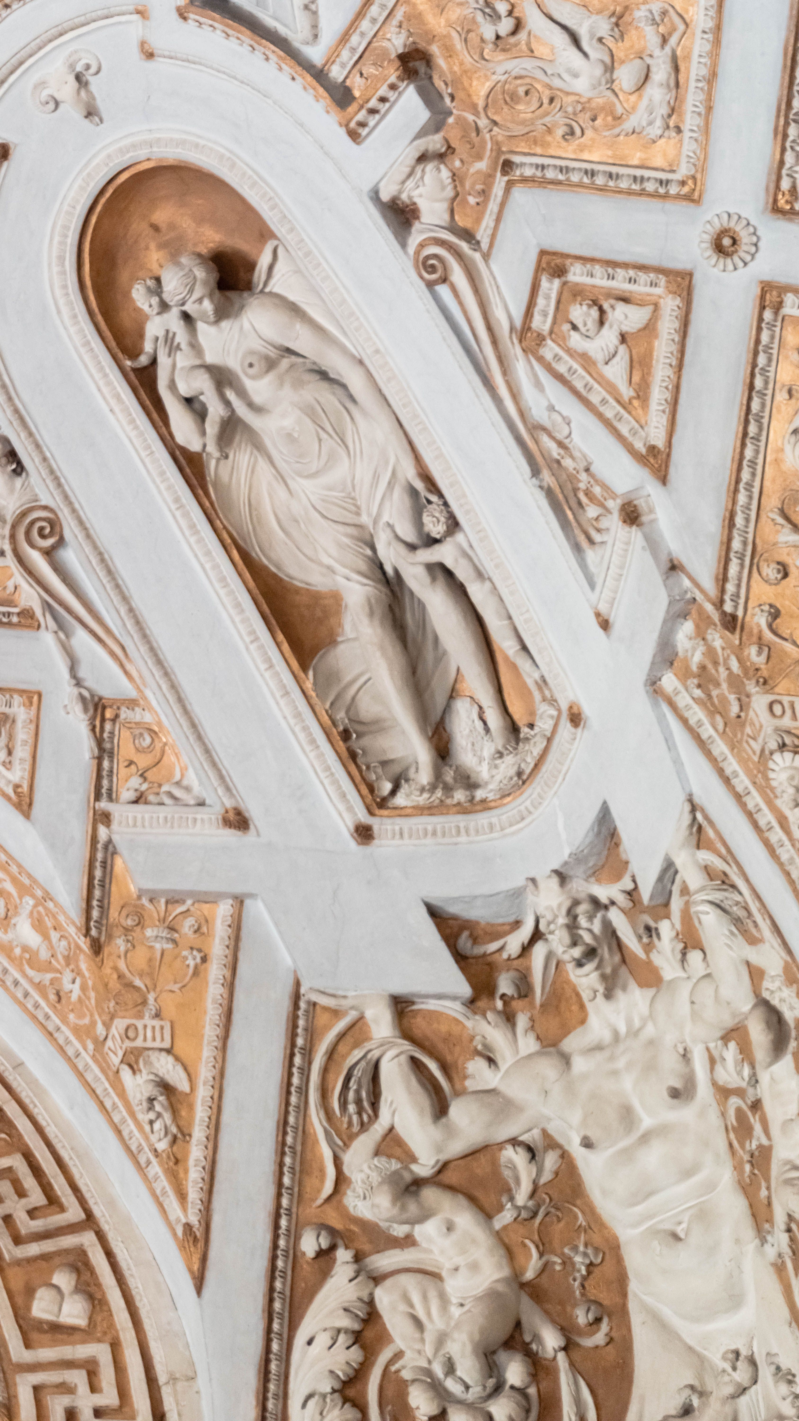 Sculpture on Wall in Museum in Rome · Free Stock Photo
