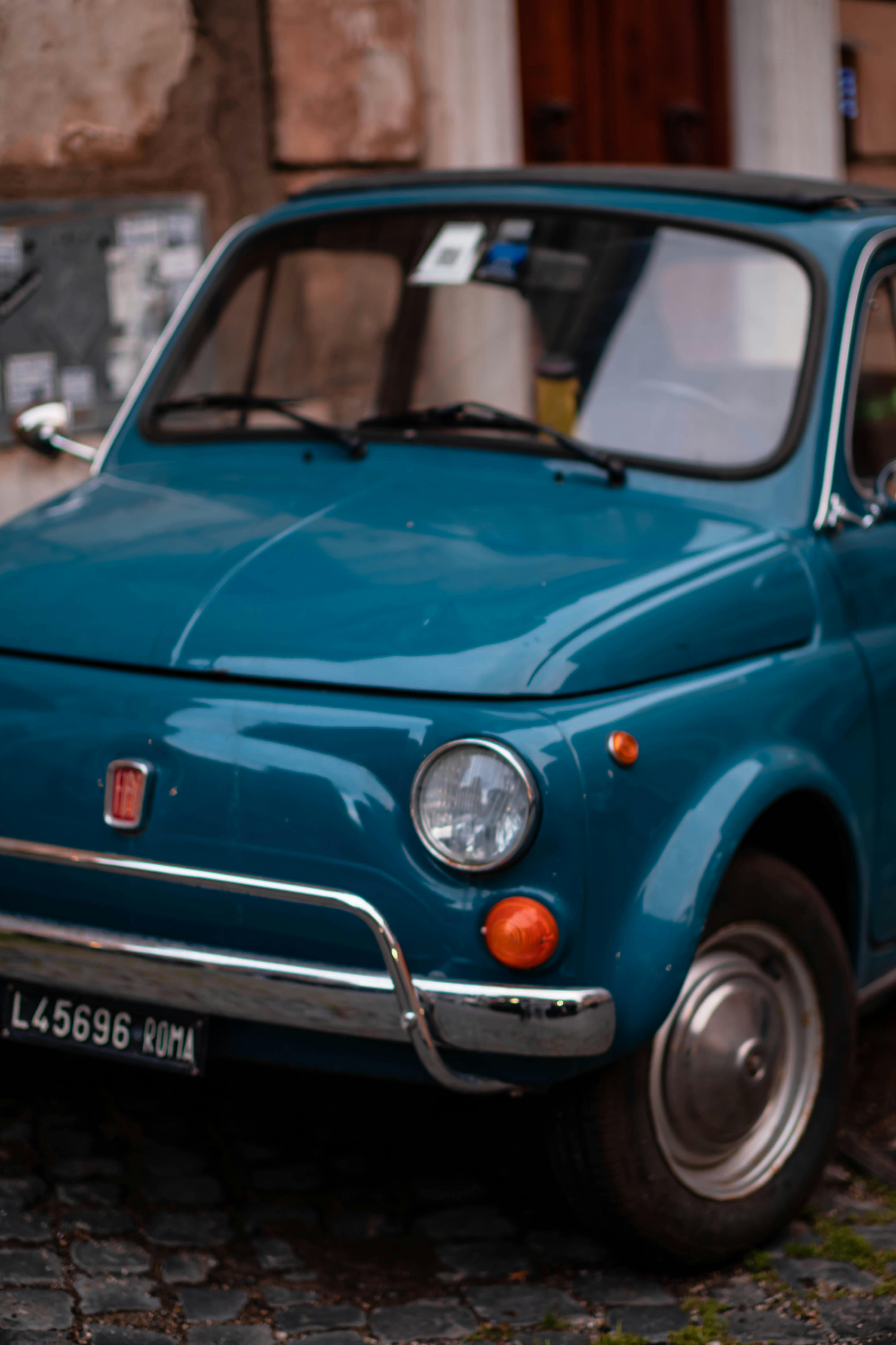 blue fiat