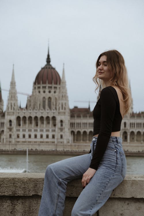 Budapeşte, dikey atış, duvar içeren Ücretsiz stok fotoğraf