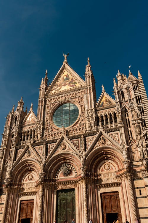 Siena Cathedral under Blue Sky