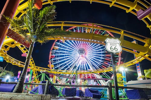 Neon Ferris Wheel